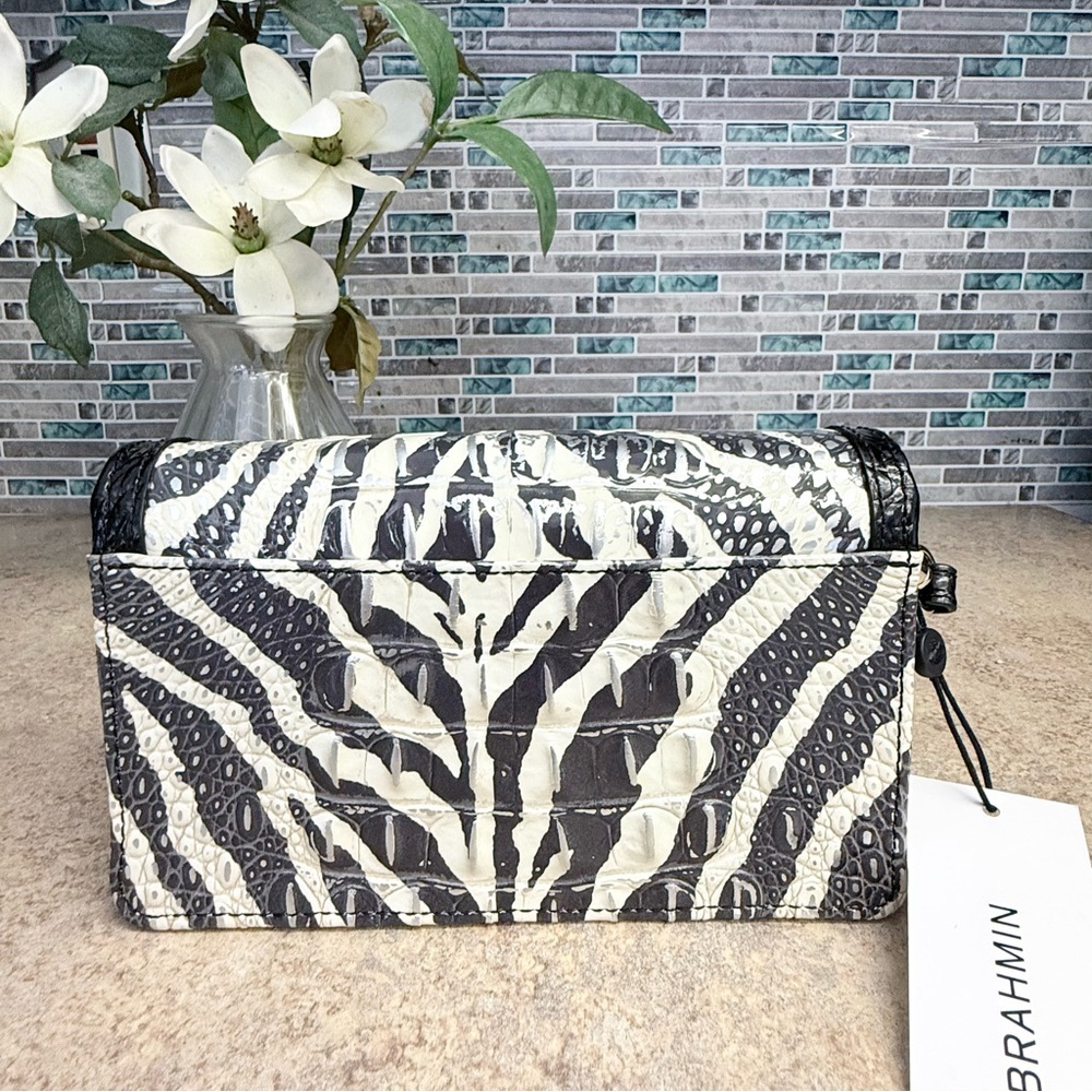 NWT Brahmin Minuette Everlasting Encore zebra purse - Picture 2 of 7